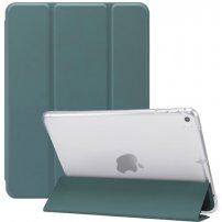 Husă smart cu suport ?i compartiment pentru Apple Pencil pentru iPad mini 4 / 5 - albastru petrol