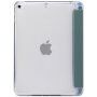 Husă smart cu suport ?i compartiment pentru Apple Pencil pentru iPad mini 4 / 5 - albastru petrol