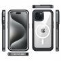 Carcasă rezistentă la ?ocuri cu col?uri întărite ?i MagSafe pentru iPhone 15 Plus - negru