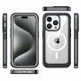 Carcasă rezistentă la ?ocuri cu col?uri întărite ?i MagSafe pentru iPhone 15 Pro Max - negru