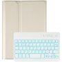 Husă cu tastatură iluminare pentru iPad mini 6 / mini 7 - auriu