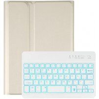 Husă cu tastatură iluminare pentru iPad mini 6 / mini 7 - auriu