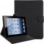 Husă GOOSPERY, cu textură şlefuită pentru iPad 2 / 3 / 4 - negru