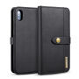 Husă flip 2 în 1, detaşabilă, pentru iPhone XS Max - negru