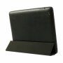 Husă cu stativ și funcția stand-by pentru iPad 2 / 3 / 4 - negru