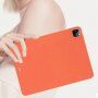 Husă mată din plastic moale pentru iPad 10,2" (2019-2021) - portocaliu