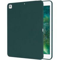 Husă mată din plastic moale pentru iPad 9,7" (2017/2018) / Air 1 / 2 / Pro 9,7" - albastru petrol