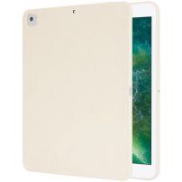 Husă mată din plastic moale pentru iPad 9,7" (2017/2018) / Air 1 / 2 / Pro 9,7" - bej