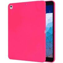 Husă mată din plastic moale pentru iPad Air 3 (2019) / Pro 10,5" - roz neon