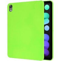 Husă mată din plastic moale pentru iPad mini 6 / mini 7 - verde neon