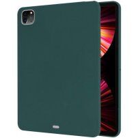 Husă mată din plastic moale pentru iPad Pro 11" (2018-2022) - albastru petrol