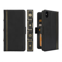 Husă detaşabilă 2 în 1, "Carte", pentru iPhone XS Max - negru