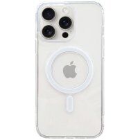 Husă transparentă lucioasă cu MagSafe pentru iPhone 15 Pro - transparent