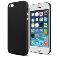 Carcasă ultra-subţire CAFELE, pentru iPhone 5 / 5S / SE (2016) - negru