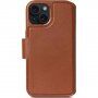 Husă flip deta?abilă 2în1 Decoded Detachable Wallet pentru iPhone 15 Plus - maro