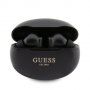 Că?ti wireless Guess True Wireless Metalic Finish pentru dispozitive Apple - neagră