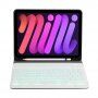 Husă cu tastatură cu iluminare de fundal ?i compartiment pentru Apple Pencil pentru iPad mini 6 / mini 7 - aurie