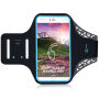 Husă sport anti-transpiraţie, pe mână, pentru Apple iPhone SE (2020/2022) / 8 / 7 / 6S / 6 - negru