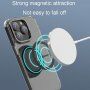 Inel adeziv MagSafe AhaStyle pentru iPhone - negru