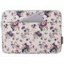 Husă laptop cu model de flori retro pentru iPad până la 13" / MacBook până la 14" - bej