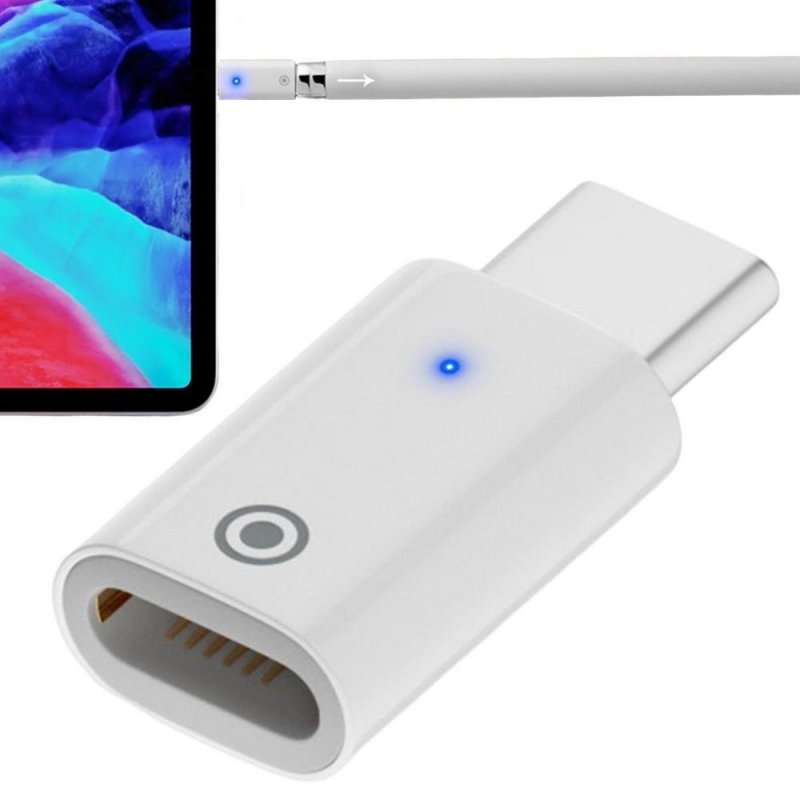 Adaptor de încărcare Lightning female / USB-C male pentru Apple