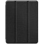 Husă cu textură din denim și spațiu pentru Apple Pencil pentru iPad Pro 11" (2018-2022) - negru