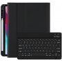 Husă cu tastatură și spațiu pentru Apple Pencil pentru iPad Air 4 (2020) / Air 5 (2022) / Pro 11" (2018-2022) - negru