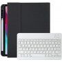 Husă cu tastatură albă cu spațiu pentru Apple Pencil pentru iPad Pro 11" (2018-2022) - negru
