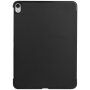 Husă din piele PU, cu funcție de adormire, pentru iPad Air 4 (2020) / Air 5 (2022) / Air 11" (2024) / Pro 11" (2018) - negru