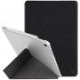 UNIQ Yorker Kanvas Plus husă cu stand origami pentru iPad Air 4 (2020) / Air 5 (2022) / Pro 11" (2018) - negru