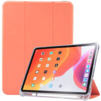 Smart husă cu suport și spațiu pentru Apple Pencil pentru iPad Air 4 (2020) / Air 5 (2022) - portocaliu
