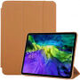 Husă cu stativ și funcția stand-by pentru iPad Pro 11" (2018-2022) - şa maro