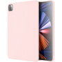 MUTURAL husa din silicon mat pentru iPad Pro 11" (2018-2022) - roz