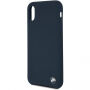 Carcasă BMW Silicone Hard Case, pentru iPhone X / XS - bleumarin