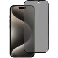 Folie de sticlă protectoare Anti-Spy pentru iPhone 15 Pro