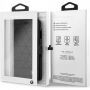 Husă BMW Hexagon leather Book, pentru iPhone 7 Plus / 8 Plus - negru