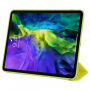 Husă cu stativ și funcția stand-by pentru iPad Pro 11" (2018-2022) - verde neon