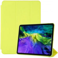 Husă cu stativ și funcția stand-by pentru iPad Pro 11" (2018-2022) - verde neon