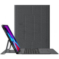 BENKS carcasă cu tastatură și touchpad pentru iPad Pro 11" (2018-2022) - gri închis