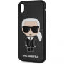 Husă TPU Karl Lagerfeld Ikonik, pentru iPhone XR - negru
