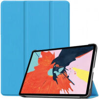 Husă din piele PU, cu funcție de adormire, pentru iPad Air 4 (2020) / Air 5 (2022) / Air 11" (2024) / Pro 11" (2018) - albastru