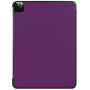 Husă din piele PU, cu funcție de adormire, pentru iPad Pro 11" (2020-2022) - violet