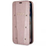 Husă Guess Kaia Book case, pentru iPhone X / XS - roz-auriu