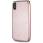 Husă Guess Kaia Book case, pentru iPhone X / XS - roz-auriu