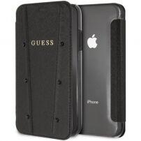 Husă Guess Kaia Book Case, pentru iPhone XR - negru
