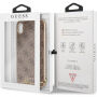 Carcasă Guess Charms Hard case, pentru iPhone XS Max - maro