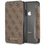 Husă Guess Charms Book case, pentru iPhone XR - maro