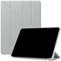 Husă cu stativ origami, pentru iPad Air 4 (2020) / Air 5 (2022) / Pro 11" (2018) - gri