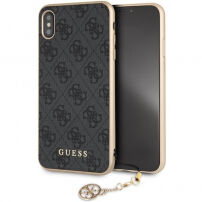 Carcasă Guess Charms Hard case, pentru iPhone XS Max - gri