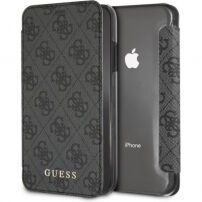 Husă Guess Charms Book case, pentru iPhone XR - gri